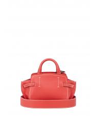 TRUSSARDI GITA Bicolor Hand micro bag with shoulder strap coral / bordeaux - Women&rsquo;s Bags - 2