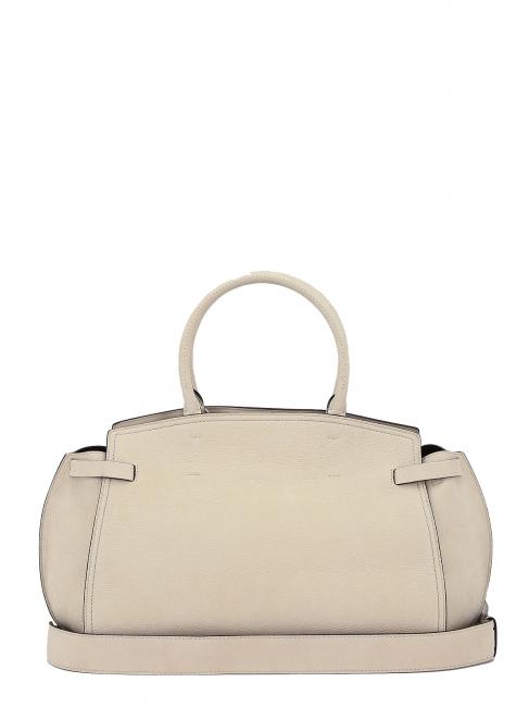 GITA Handbag, with shoulder strap, in nubuck leather BEIGE - Women&rsquo;s Bags