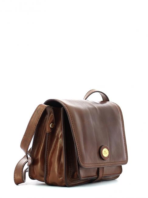 STORY Shoulder bag, in leather BROWN - Women’s Bags