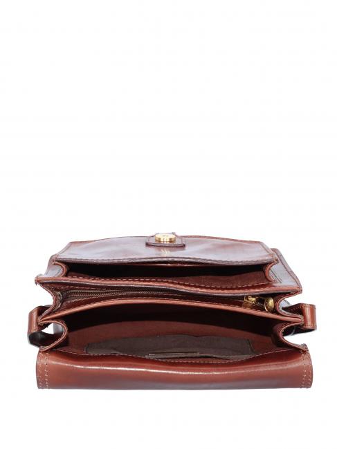 STORY Shoulder bag, in leather BROWN - Women’s Bags