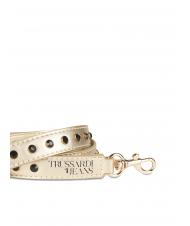 TRUSSARDI Tracolla per borsa con borchie strass  gold - Accessories for bags - 2