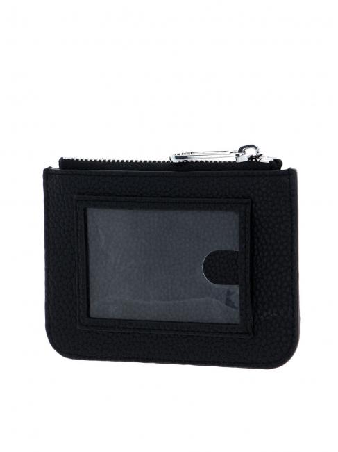 TH ELEMENT Card holder with zip black - Women&rsquo;s Wallets