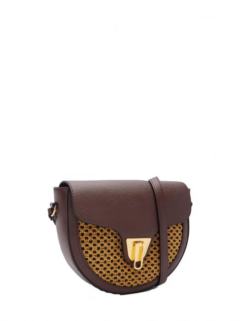 BEAT Paglia Shoulder mini bag chocolate / caramel - Women&rsquo;s Bags