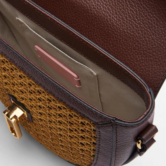 BEAT Paglia Shoulder mini bag chocolate / caramel - Women&rsquo;s Bags