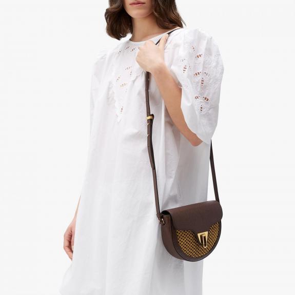 BEAT Paglia Shoulder mini bag chocolate / caramel - Women&rsquo;s Bags