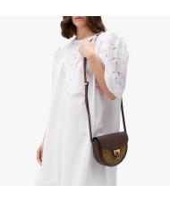 COCCINELLE BEAT Paglia Shoulder mini bag chocolate / caramel - Women&rsquo;s Bags - 4