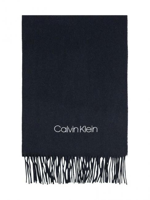 BASIC WOVEN Wool scarf ck navy - Scarves