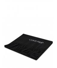 CALVIN KLEIN BASIC Wool hat and scarf ckblack - Scarves - 4
