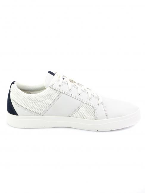 DAVIS SQUARE Sneakers in recycled fabric white - Men&rsquo;s shoes
