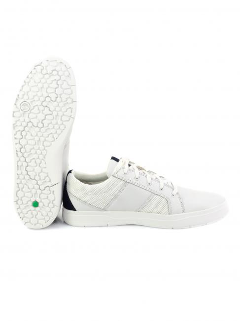 DAVIS SQUARE Sneakers in recycled fabric white - Men&rsquo;s shoes
