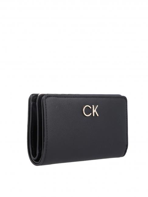 RE-LOCK FRENCH Medium wallet ckblack - Women&rsquo;s Wallets