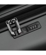 DELSEY AIR ARMOUR Medium Spinner Trolley, Expandable black - Rigid Trolley Cases - 6