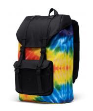 HERSCHEL backpack Model LITTLE AMERICA MID VOLUME, 13 "PC holder rainbow tie dye - Backpacks & School and Leisure - 2