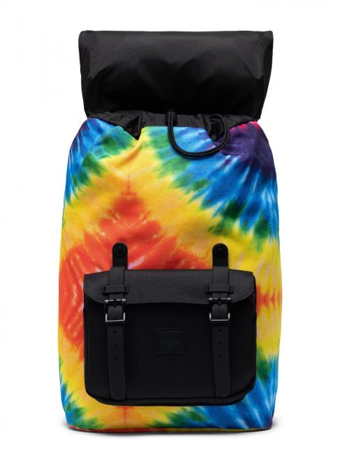 backpack Model LITTLE AMERICA MID VOLUME, 13 "PC holder rainbow tie dye - Backpacks & School and Leisure