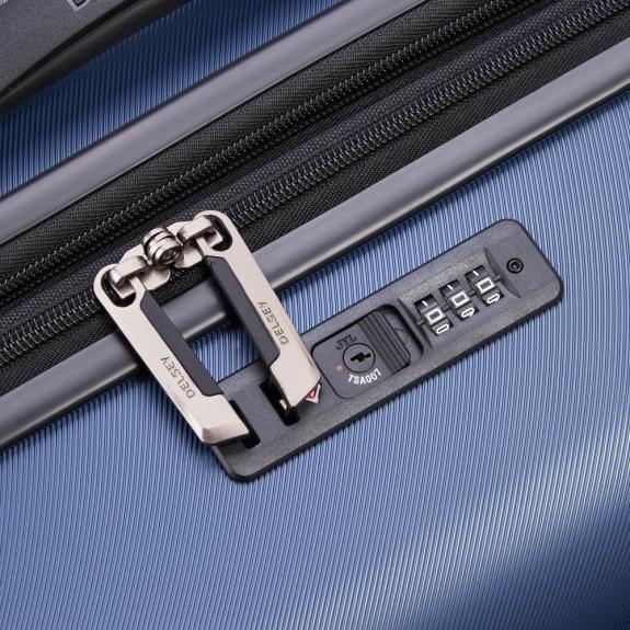 AIR ARMOUR Medium Spinner Trolley, Expandable night blue - Rigid Trolley Cases