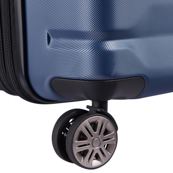 AIR ARMOUR Medium Spinner Trolley, Expandable night blue - Rigid Trolley Cases