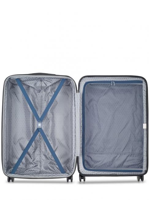 AIR ARMOUR Large size trolley, expandable night blue - Rigid Trolley Cases