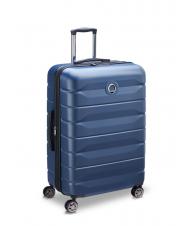 DELSEY AIR ARMOUR Large size trolley, expandable night blue - Rigid Trolley Cases - 3