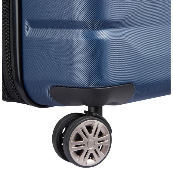 AIR ARMOUR Large size trolley, expandable night blue - Rigid Trolley Cases