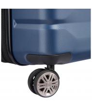 DELSEY AIR ARMOUR Large size trolley, expandable night blue - Rigid Trolley Cases - 6