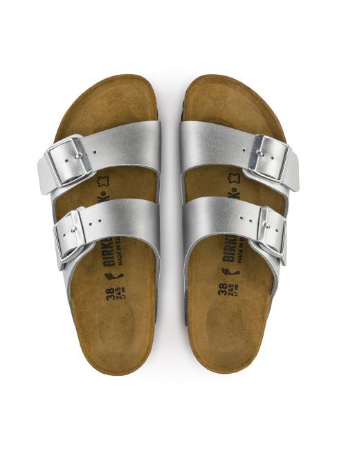 ARIZONA BIRKO-FLOR Slipper sandal silver - Women’s shoes