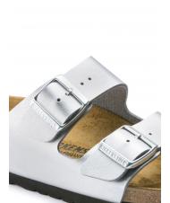 BIRKENSTOCK ARIZONA BIRKO-FLOR Slipper sandal silver - Women’s shoes - 6