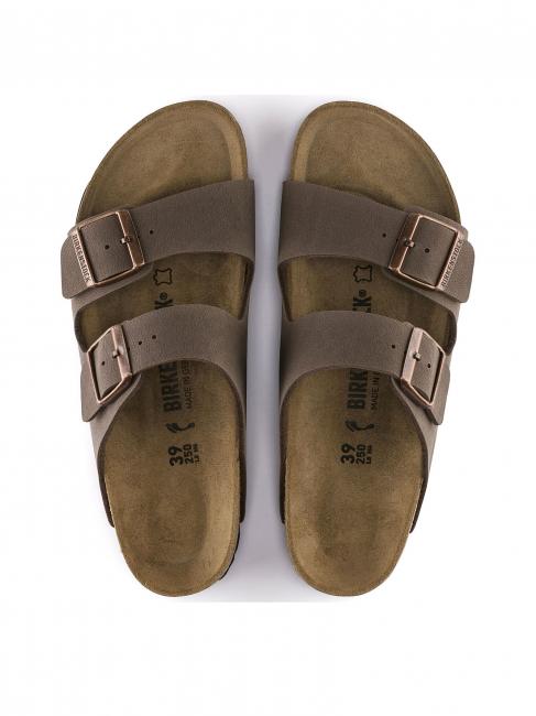 ARIZONA BIRKO-FLOR NUBUK Slipper sandal mocca - Unisex shoes