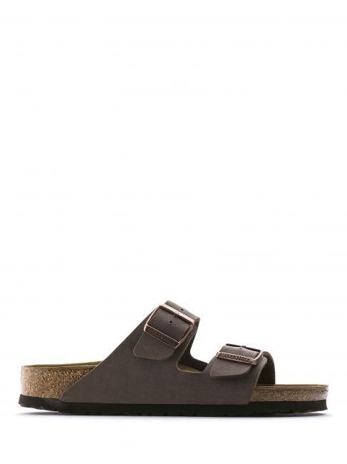 ARIZONA BIRKO-FLOR NUBUK Slipper sandal mocca - Unisex shoes