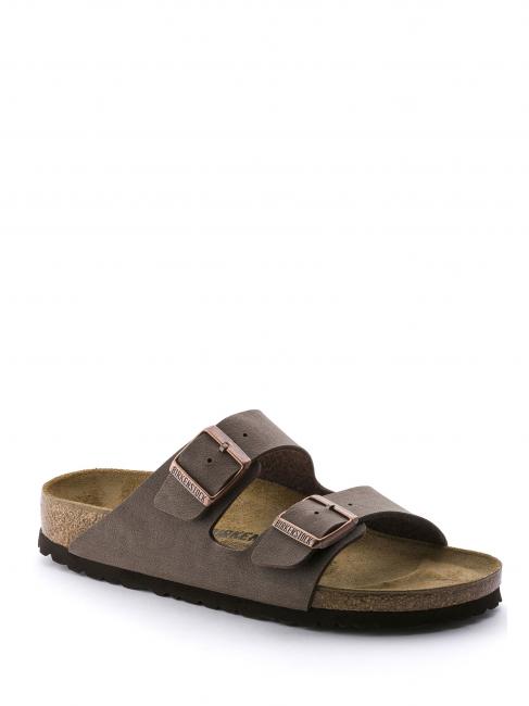 ARIZONA BIRKO-FLOR NUBUK Slipper sandal mocca - Unisex shoes