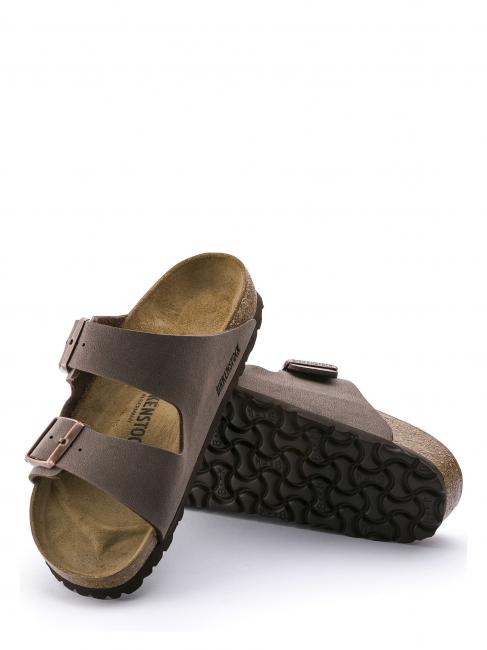 ARIZONA BIRKO-FLOR NUBUK Slipper sandal mocca - Unisex shoes