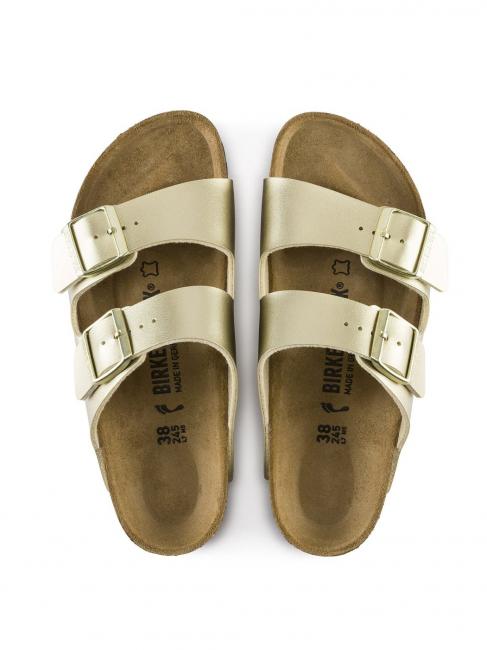 ARIZONA BIRKO-FLOR Slipper sandal gold - Unisex shoes