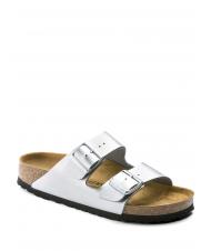 BIRKENSTOCK ARIZONA BIRKO-FLOR Slipper sandal silver - Women’s shoes - 3