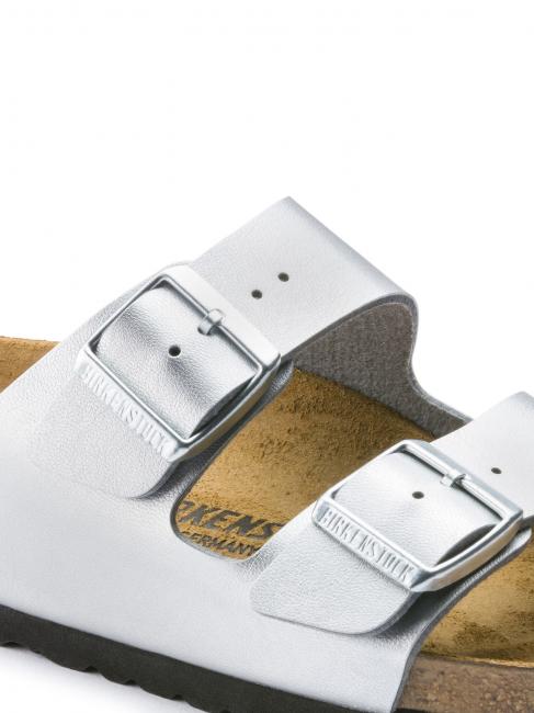 ARIZONA BIRKO-FLOR Slipper sandal silver - Women’s shoes