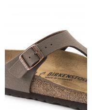 BIRKENSTOCK GIZEH BIRKO-FLOR  Thong sandal mocca - Unisex shoes - 6