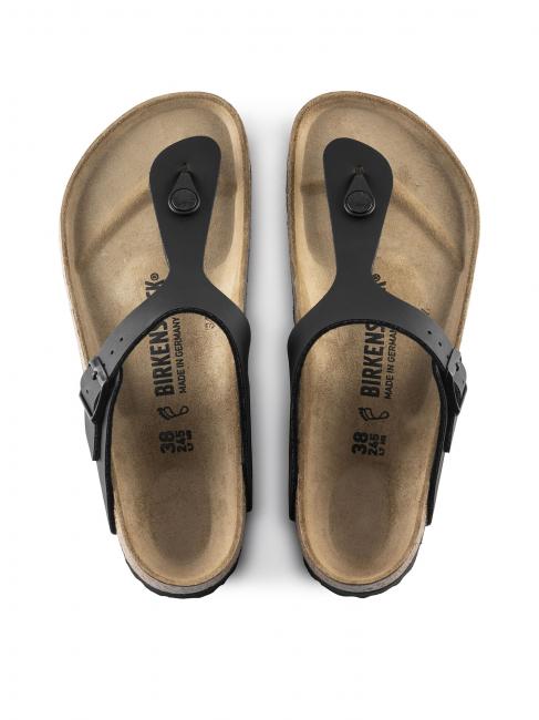 GIZEH BIRKO-FLOR Thong sandal black - Unisex shoes