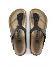 BIRKENSTOCK GIZEH BIRKO-FLOR Thong sandal black - Unisex shoes - 4