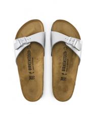 BIRKENSTOCK MADRID BIRKO FLOR Slipper sandal silver - Women&rsquo;s shoes - 4