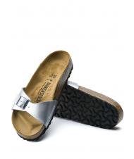 BIRKENSTOCK MADRID BIRKO FLOR Slipper sandal silver - Women&rsquo;s shoes - 5