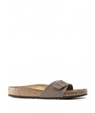 BIRKENSTOCK MADRID BIRKIBUC Slipper sandal mocca - Unisex shoes - 2