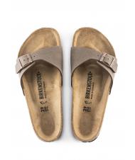 BIRKENSTOCK MADRID BIRKIBUC Slipper sandal mocca - Unisex shoes - 4