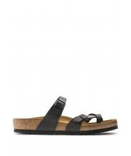 BIRKENSTOCK MAYARI BIRKO-FLOR Flip-flop slipper sandal black - Unisex shoes - 2