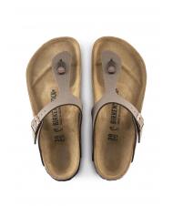 BIRKENSTOCK GIZEH BIRKO-FLOR  Thong sandal mocca - Unisex shoes - 4