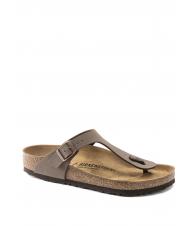 BIRKENSTOCK GIZEH BIRKO-FLOR  Thong sandal mocca - Unisex shoes - 3