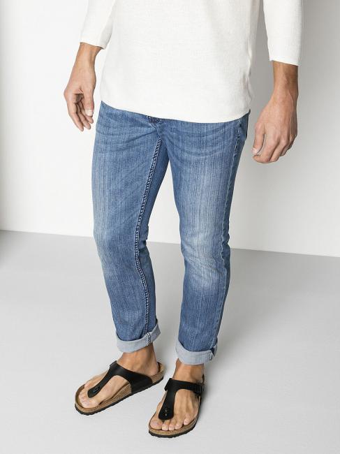 GIZEH BIRKO-FLOR Thong sandal black - Unisex shoes