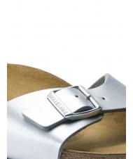 BIRKENSTOCK MADRID BIRKO FLOR Slipper sandal silver - Women&rsquo;s shoes - 6