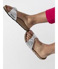 BIRKENSTOCK MADRID BIRKO FLOR Slipper sandal silver - Women&rsquo;s shoes - 7