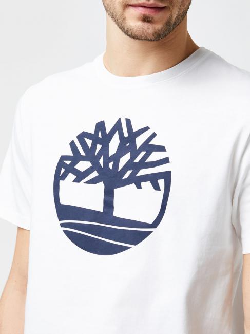 KBEC RIVER Short-sleeved T-shirt white - T-shirt