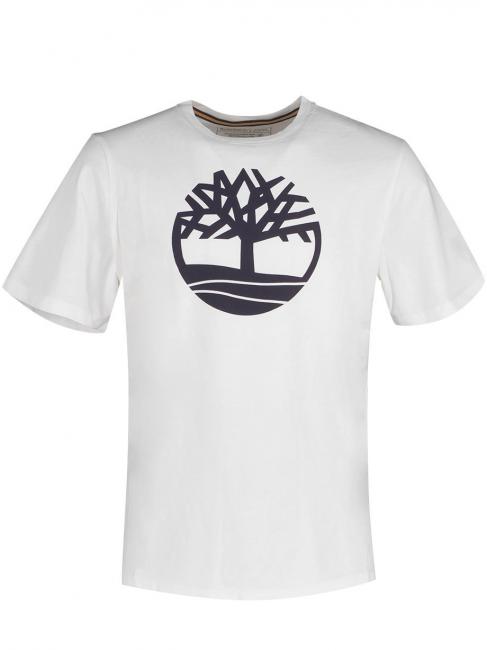KBEC RIVER Short-sleeved T-shirt white - T-shirt