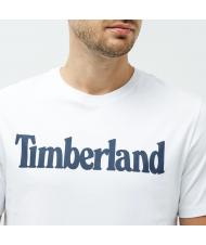 TIMBERLAND KENNEBEC LINEAR Cotton T-shirt white - T-shirt - 3