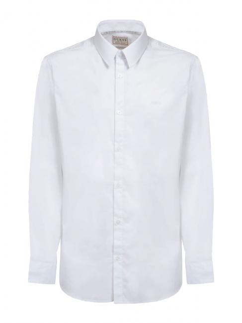 CORE  Stretch cotton shirt purwhite - Men's Shirts